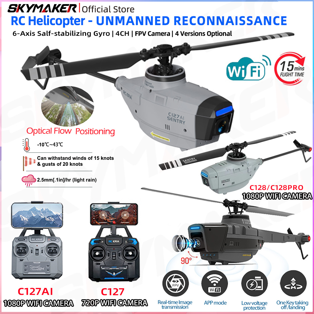 Rc Helicopter Gyro - RC ERA C127AI C127 C128 2.4G
