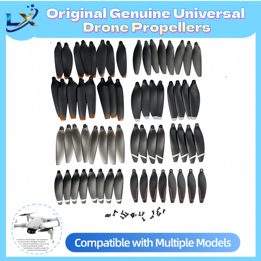 Rc Helicopter Blade - 2 SET 16 STÜCK Original Universal-Drohnenblätter,