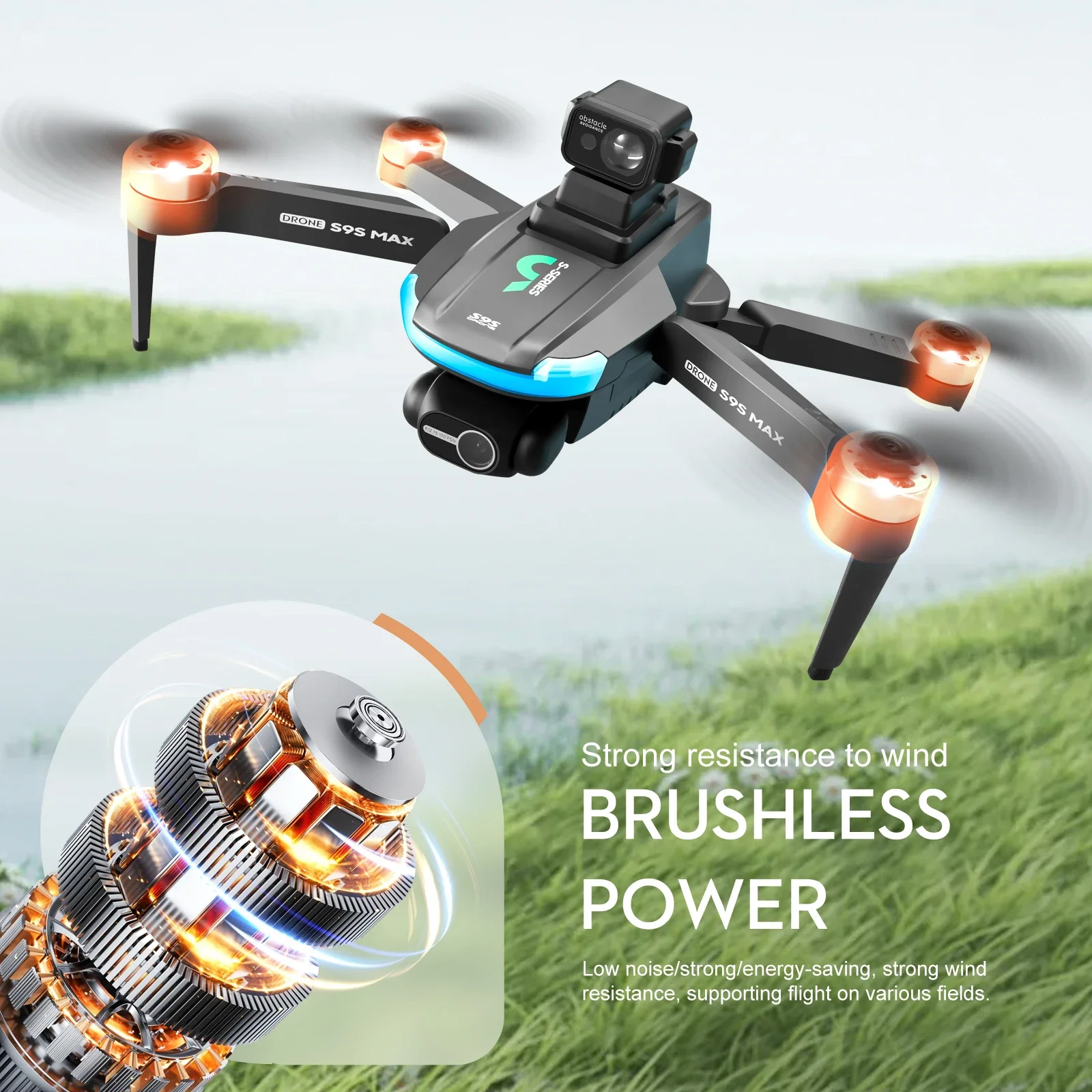 NEUE S9S MAX MINI Drone 4K 2-A – Rc Helicopter Case Bewertung und Preis
