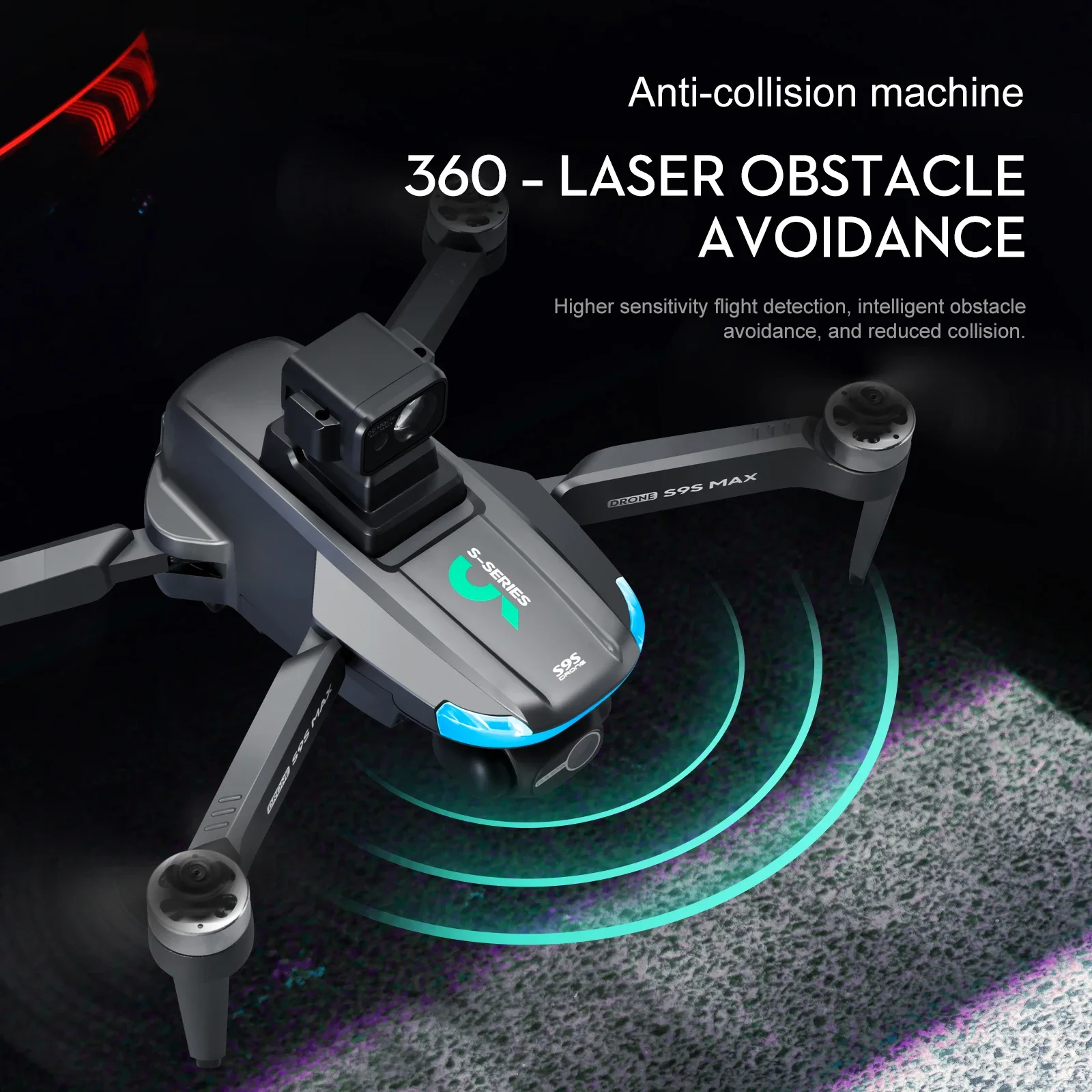 NEUE S9S MAX MINI Drone 4K 2-A – Rc Helicopter Case Bewertung und Preis