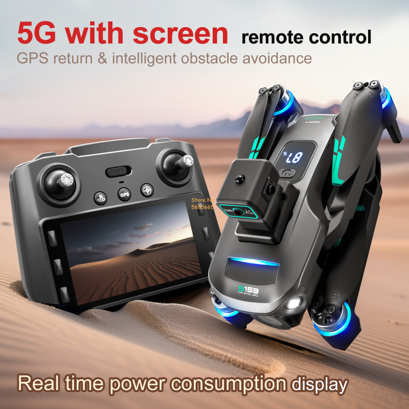 8K Dual Kamera 5G WIFI FPV Fer – Rc Helicopter Case Bewertung und Preis