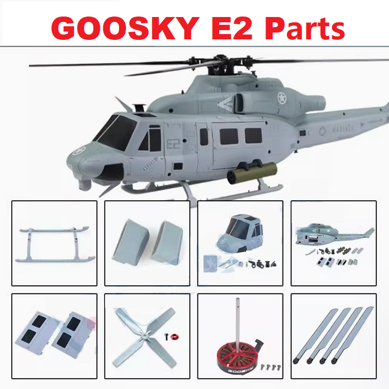Ersatzteile für GOOSKY E2 UH-1 – Rc Helicopter Coaxial Bewertung und Preis
