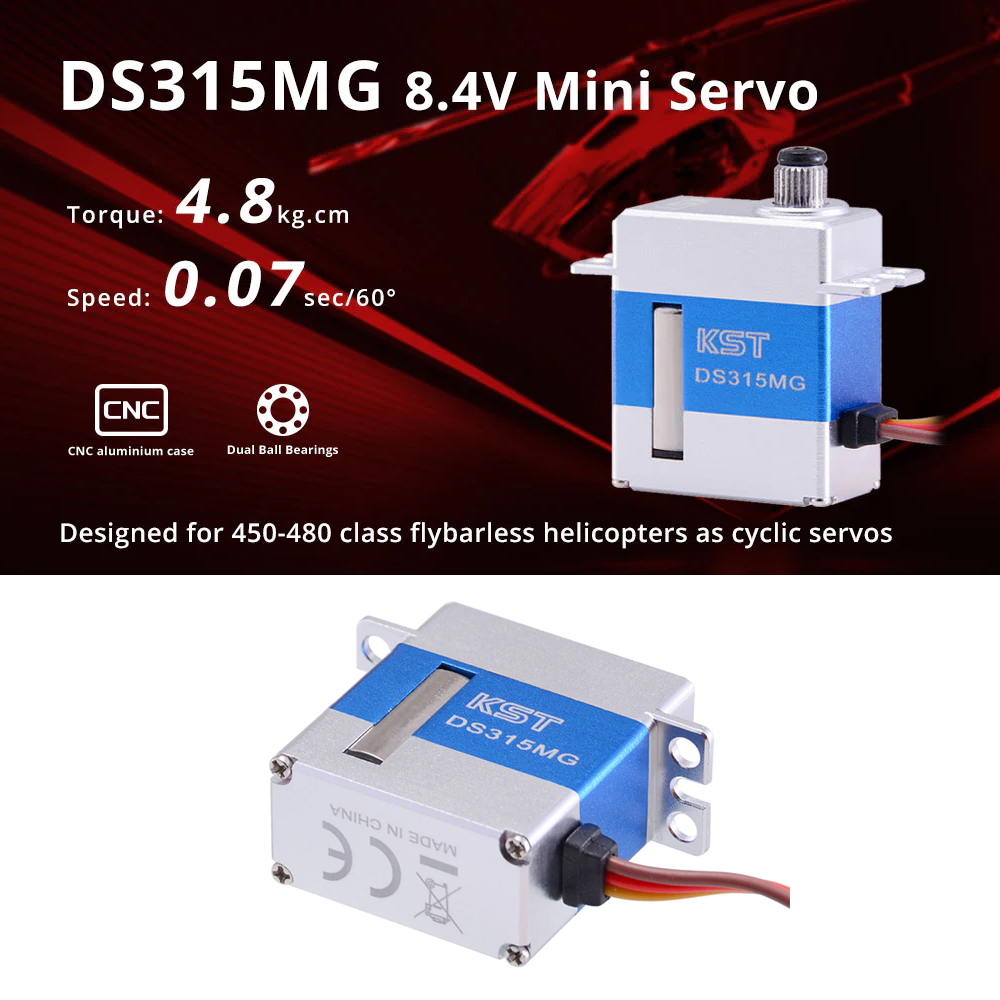KST DS215MG/ DS315MG /DS525MG  – Rc Helicopter Servo Bewertung und Preis